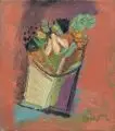 Andreas Thieme, Stillleben mit Blumen. Ohne Jahr, Öl auf Leinwand