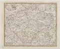 Homanns Erben, Les Environs de Czaslau, 1742, Kolorierte Kupferstiche auf kräftigem Bütten