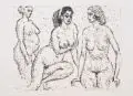 Wilhelm Rudolph, Drei weibliche Akte