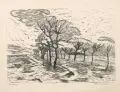 Wilhelm Rudolph, Landstraße im Winter