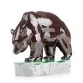 Anton Klieber, Braunbär. Anton Klieber für Keramos, Wien, Um 1920, Keramik, glasiert und in polychromen Inglasurfarben staffiert