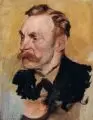 Peter von Krafft, Bildnis August von Krafft (Vater des Künstlers). Wohl Spätes 19. Jh, Öl auf Leinwand