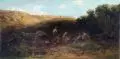 Carl Spitzweg, Lagernde Karrner (Rast der Streuner)