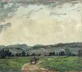 Alexander Gerbig, Heimkehr (Thüringer Landschaft). Wohl um 1905