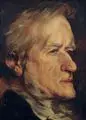 Hermann Torggler, (Kopie nach), Porträt Richard Wagner. 1901/Mitte 20. Jh, Öl auf Leinwand