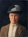 Otto Westphal-Rudolstadt, Frau Oberforstmeisterin Hübner, Wohl 1926, Öl auf Leinwand