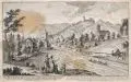 Melchior Füssli, Baden an der Limmat im Kanton Aargau in der Schweiz, 1732, Radierung auf Bütten