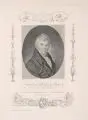 Wilhelm Arndt, Christian Wilhelm Opitz, Regisseur des Königl. Sächs. Hoftheaters, 1810-1813, Punktiermanier mit radierter Schmuckumrandung (Freimaurer-Symbole) auf kräftigem "H