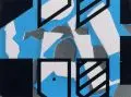Jean Kirsten, Notationsserie, 2013, Farbserigrafie auf Karton