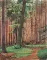Erich Lindenau, Waldinneres