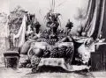 John Thomson, Die Früchte Siams, Silbergelatineabzug, Studiofotografie
