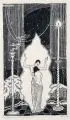 Karl Thylmann, Tobias und Sara, 1912, Holzschnitt auf Japan
