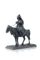 Kirgisischer Reiter by Artemi Lavrentievich Ober, 1872/1913, Eisenguss, schwarz gefasst, offered Jun 2017