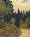 Georg Lemm, Aus dem Tharandter Wald, Öl auf Leinwand