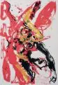 Hartwig Ebersbach, Einen guten Hausdrachen für Oskar, 1998, Farbserigrafie auf leichtem Karton