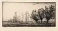 Artur Henne, Weiden, 1920, Radierung auf kräftigem Papier