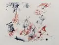 Thomas Ranft, Gigno I, 1984, Farblithographie in zwei Farben auf "Hahnemühle"-Bütten