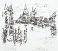 Gerhard Stengel, Venedig, Lithografien und eine Farblithographie