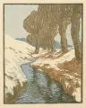 Carl Thiemann, Bach im Winter (III)