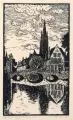 Carl Thiemann, Brügge, Eingang in den Beguinenhof