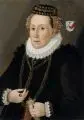 Lorenz Strauch, (oder Werkstatt), Bildnis einer Nürnberger Patrizierin aus der Familie Schleicher, 1593, Öl auf Holz