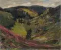 Landschaft im Harz by Friedrich Wilhelm Fischer-Derenburg, 1924, Öl auf Leinwand, offered Dec 2016