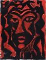 Frank Maasdorf, Kopf, 1993, Acryl auf Leinwand