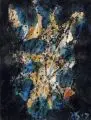 Helmut Schmidt-Kirstein, Komposition in Schwarz, Blau und Brauntönen