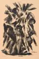 Josef Eberz, Schrecken, 1915, Lithographie auf gelblichem Japan