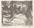 Leo Gestel, Zinnwald, 1923, Lithographie auf chamoisfarbenem Bütten