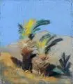 Karl Taggeselle, Santa Cruz de la Palma, 1924, Farbige Pastellkreide auf Karton