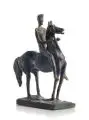 Jo Jastram, Kleiner Strandreiter, 2004, Bronze, braun patiniert