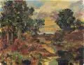 Wilhelm Rudolph, (zugeschr.), Spätsommer-Landschaft