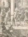 Geißelung Christi by Giovanni Battista Fontana, 1565-1575, Kupferstich auf Bütten, offered Sep 2016