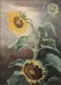 Sommerrose III by Richard Birnstengel, Aquarell auf dünnem Japan, offered Sep 2016