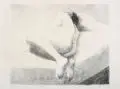 Lothar Böhme, Akt, Radierung und Lithographie