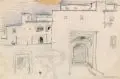 Josef Goller, Acht Reiseskizzen, Um 1922, Bleistiftzeichnungen und Farbstiftzeichnungen auf verschiedenen Papieren