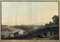 Johann Jacob Bidermann, Vue de la Ville de Berne, 1796, Radierung, koloriert