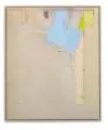 Stefan Kulev, Zeichen I, Wohl 2005, Acryl, Öl und Kugelschreiber auf Leinwand, Collage