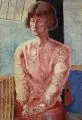 Sitzende Dame. 1970er Jahre by Wolfgang Peuker, Tempera auf Malpappe, offered Mar 2016