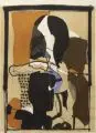 Walter Burger, Passierende, 1969, Farblithographie in fünf Farben auf Bütten