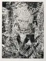 Das Treffen by Walter Libuda, 1984, Holzschnitt auf dünnem, wolkigen Velin, offered Mar 2016