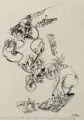 Thomas Ranft, Ohne Titel, 1987, Lithographie auf Bütten