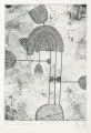 Thomas Ranft, Planetenzeit, 1979, Radierung auf "HAHNEMÜHLE"-Bütten