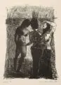 Claus Weidensdorfer, Drei Frauen, 1998, Lithographie auf "Hahnemühle"-Bütten