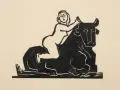 Gustav Heinrich Wolff, Europa, 1924, Holzschnitt auf Maschinenbütten