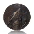 Kornelia Thummel, Zweierlei, 2006, Bronze, gegossen, braun patiniert