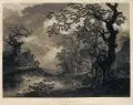 William Byrne, Autumn, 1795, Radierung und Kupferstich auf Bütten