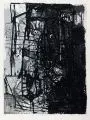 Falko Behrendt, Oktober - Herbstlied, 1994, Farbserigraphie auf Büttenkarton