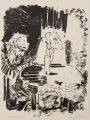 Gustav Alfred Müller, Hoffnungslose, Lithographie auf Bütten